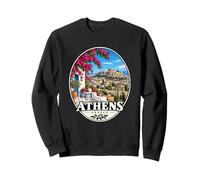 Athènes Grèce Acropole Méditerranéenne Voyage Design Sweatshirt