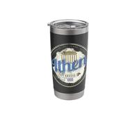 Athènes Grèce Acropole Vintage Souvenir Gobelet isotherme en acier inoxydable double paroi