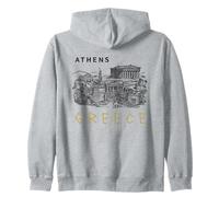 Athènes Grèce Amateurs de Langue Grecque Vacances en Grèce Sweat à Capuche