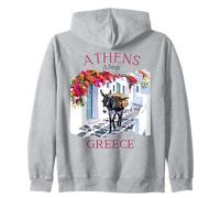 Athènes, Grèce, âne, Souvenir pour Enfants, Langue Grecque, Filles et garçons Sweat à Capuche