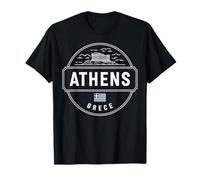 Athènes Grèce City Passionné de Voyage T-Shirt