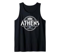 Athènes Grèce City Travel Iconic Landmarks T-Shirt Débardeur