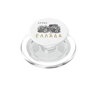 Athènes Grèce en Langue Grecque avec Architecture Grecque PopSockets PopGrip pour MagSafe