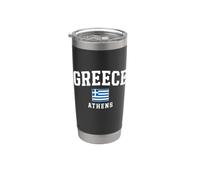 Athènes Grèce Gobelet isotherme en acier inoxydable double paroi