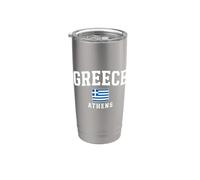 Athènes Grèce Gobelet isotherme en acier inoxydable double paroi