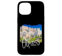 Athènes Grèce Souvenir Acropole Ville Européenne Enfants Fille Garçon Coque pour iPhone 15