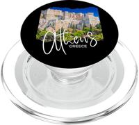 Athènes Grèce Souvenir Acropole Ville Européenne Enfants Fille Garçon PopSockets PopGrip pour MagSafe