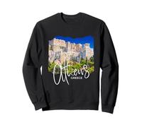 Athènes Grèce Souvenir Acropole Ville Européenne Enfants Fille Garçon Sweatshirt