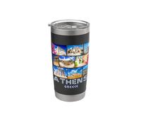 Athènes Grèce - Souvenir de Grèce - Athènes Gobelet isotherme en acier inoxydable double paroi