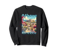 Athènes Grèce Voyage Art Sweatshirt