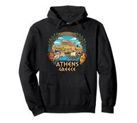 Athènes Grèce Voyage Souvenir Ville Cadeau Sweat à Capuche