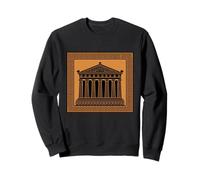 Athènes Parthénon Temple Athéna Déesse Grecque Sagesse Histoire Sweatshirt