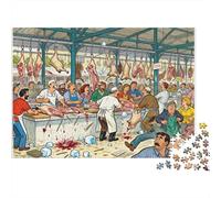 Athènes Varvakios Agora Meat Hook Swing Puzzle en Bois Imperméable DIY Puzzles De 1000 Pièces pour Adultes Amusant De Décoration pour La Maison