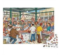 Athènes Varvakios Agora Meat Hook Swing Puzzle en Bois Imperméable DIY Puzzles De 1000 Pièces pour Adultes Cadeaux Défi Et Casse-tête Jeux Éducatifs