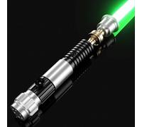 AthlChamp Sabre de Duel pour Adultes, contrôlable Via Application améliorée. Sabre de Combat, poignée en métal, Lame épaisse, 16 Effets sonores et Changement de Couleur Infini (RGB-164)