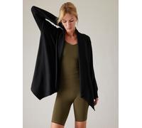 Athleta Athleta Black Pranayama Restore Long Wrap Cardigan