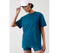 Athleta Athleta Blue Short Sleeve True Cotton T-Shirt