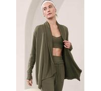 Athleta Athleta Green Pranayama Restore Long Wrap Cardigan