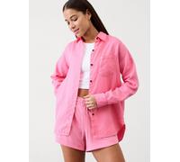 Athleta Athleta Pink Retreat Linen Top Pink XS (EU 34)