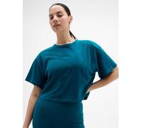 Athleta T-shirt Athleta True Cotton raccourci