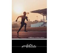 Athlète: Athlétisme | Carnet d'entrainement | Course à pied | Carnet de préparation | Course fractionné | Carnet à remplir | Entrainement | relais | course d'obstacle