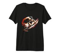 Athlète féminin de Course à Pied Sprint Motion T-Shirt Haut de Gamme