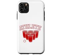 Athlète - Party Pong Ball Game, Beyrouth, Coupe Rouge, Uni/College Coque pour iPhone 11 Pro Max