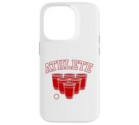 Athlète - Party Pong Ball Game, Beyrouth, Coupe Rouge, Uni/College Coque pour iPhone 14 Pro