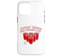 Athlète - Party Pong Ball Game, Beyrouth, Coupe Rouge, Uni/College Coque pour iPhone 16 Pro Max