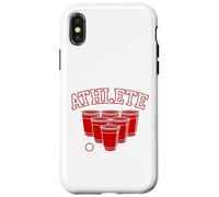 Athlète - Party Pong Ball Game, Beyrouth, Coupe Rouge, Uni/College Coque pour iPhone X/XS