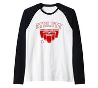Athlète - Party Pong Ball Game, Beyrouth, Coupe Rouge, Uni/College Manche Raglan