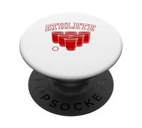 Athlète - Party Pong Ball Game, Beyrouth, Coupe Rouge, Uni/College PopSockets PopGrip Adhésif