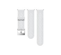 SUUNTO Athletic 1 24mm Bracelet en silicone White/Steel S+M