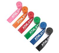 ATHLETIC AESTHETICS - Bande de compression + sac et guide d'exercices - 2 m - Convient aux sportifs de loisir et de compétition - Pour la physiothérapie, le traitement des points de déclenchement et l'auto-massage, 1 x noir.