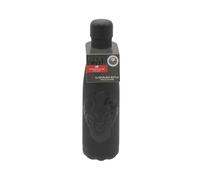 Athletic Club Bouteille d'eau en acier, Bidon, Gourde hermétique, 550 ml, noir, produit officiel (CyP Brands)
