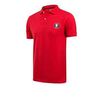 Athletic Club - Polo avec Lion, Polo à Manches Courtes, Homme, Rouge, S