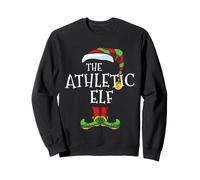 Athletic Elf Family Matching Christmas Group Gift Pajama Sweatshirt