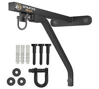Athletics Gear AG Support pour Sac de Boxe par Athletics Gear | Calibre 16 Robuste avec Anse en D, Pivot et Attaches (support Mural 42 cm)