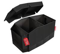 ATHLON TOOLS Organiseur de siège central de qualité supérieure avec couvercle - Polyvalent - Espace de rangement intelligent avec fermeture magnétique - Nettoyage facile - Voyage soigné et confortable
