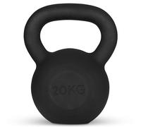 Athlyt Kettlebell en Fonte, 20 kg, Noir