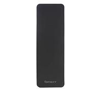 Athlyt - Tapis de Sport Antidérapant, Noir, 183 X 60 cm