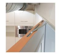 Athmer Porti Limiteur d'ouverture de porte pour vantail de porte B.720-1110 mm éclisses en bois et métal 120°