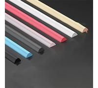 Athroom Barrière d'eau de douche, bande de séparation sèche et humide en silicone, bande d'étanchéité pour bordure de baignoire, transparente 200 cm
