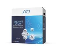 ATI Absolute Ocean - Eau de mer concentrée pour aquariums d'eau de mer, eau de mer claire instantanément en quelques secondes, idéale pour changer l'eau et réaménager - 2 x 10,2 litres pour 170 litres