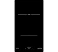 Airlux Table de cuisson à induction ATI322BK 2 plaques Niche 27×49 cm Noir