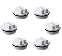 ATIE Lot de 6 bouchons de vidange filetés SP1022C pour piscine et spa avec joint torique pour hivernage et la plupart des filtres Pentair Hayward