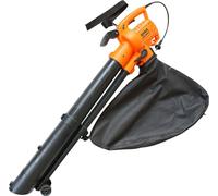 ATIKA LSH 3000-2 Aspirateur de feuilles Souffleur de feuilles Broyeur de feuilles, 230V, 3000W pour l'élimination des feuilles, le nettoyage de la cour