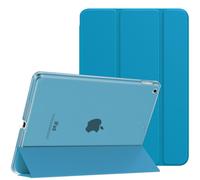 ation 2020 / iPad 7th Generation 2019 stand stand back shell couvercle intelligent couverture pour iPad 10.2 pouces Auto wake / sleep Harbor Blue
