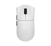 ATK Blazing Sky X1 V2 Souris de jeu sans fil, 54 g, légère, capteur PAW3950Ultra, MCU nordique 54L15, commutateurs optiques, nouveau dongle GEM 8K, double mode 2,4 G/filaire (ultime, blanc)