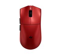 ATK Blazing Sky X1 V2 Souris de jeu sans fil, 54 g, légère, capteur PAW3950Ultra, MCU nordique 54L20, commutateurs optiques, nouveau dongle GEM 8K, double mode 2,4 G/filaire (extrême, rouge métallique